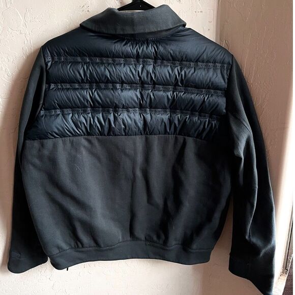 Women's Nike Green Tech Fleece Aeroloft Goose Down Jacket Size M - Picture 3 of 8